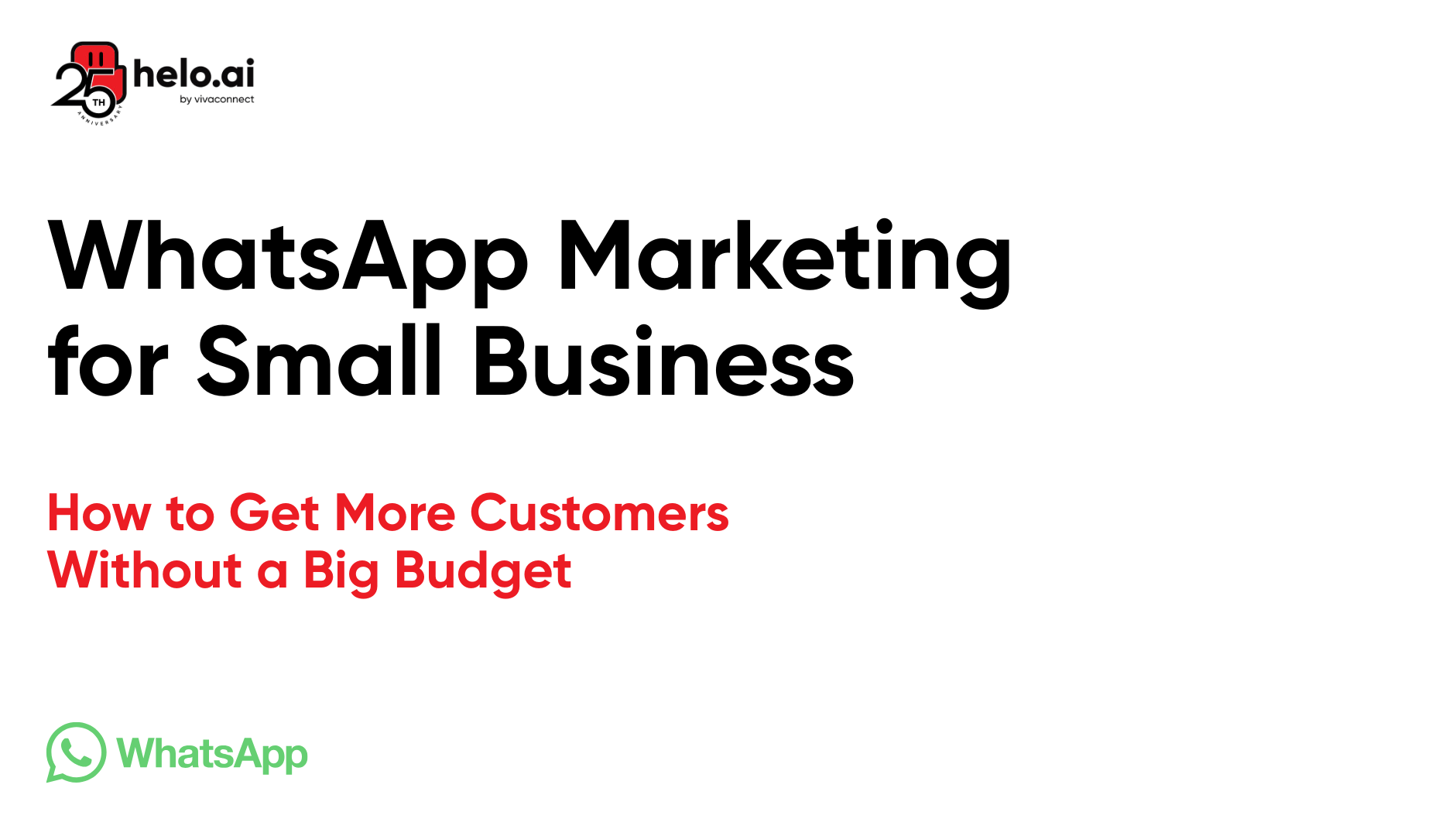 WhatsApp Marketing for Small Business